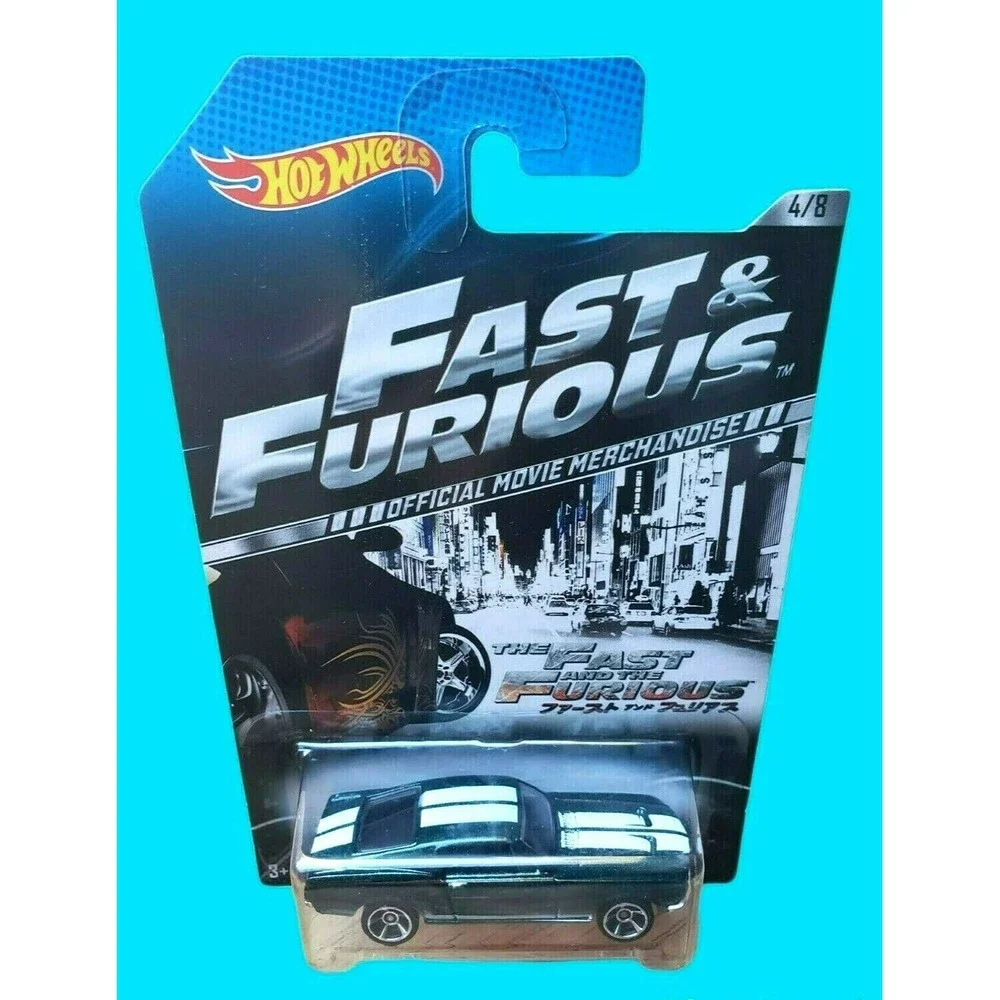 FAST & FURIOUS Hot Wheels '67 FORD MUSTANG 4/8 TOKYO DRIFT 2013 Dark Green